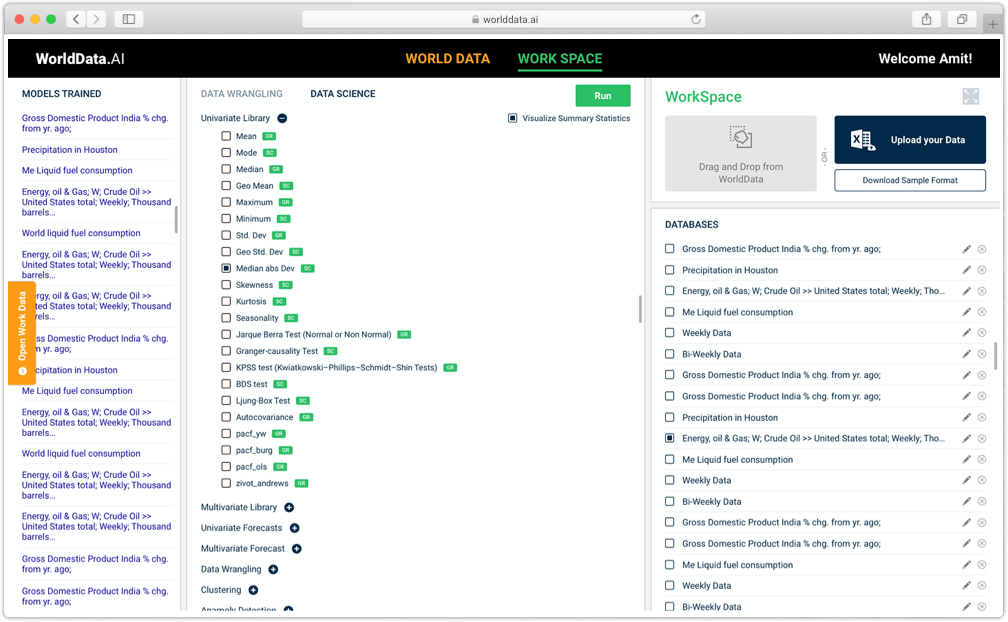 WorldData Datasets